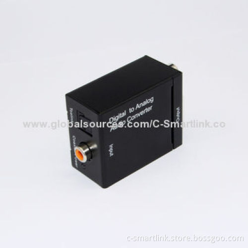 Digital to Analog Audio Converter, Ease-to-install, Compact Sizes and LightweightNew
